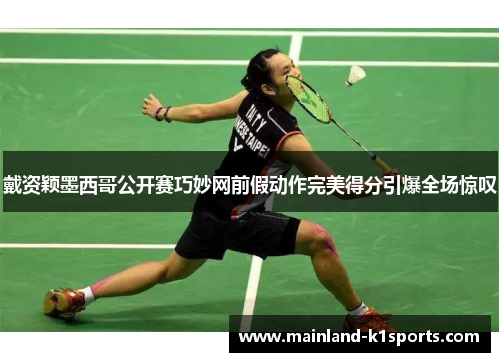 戴资颖墨西哥公开赛巧妙网前假动作完美得分引爆全场惊叹